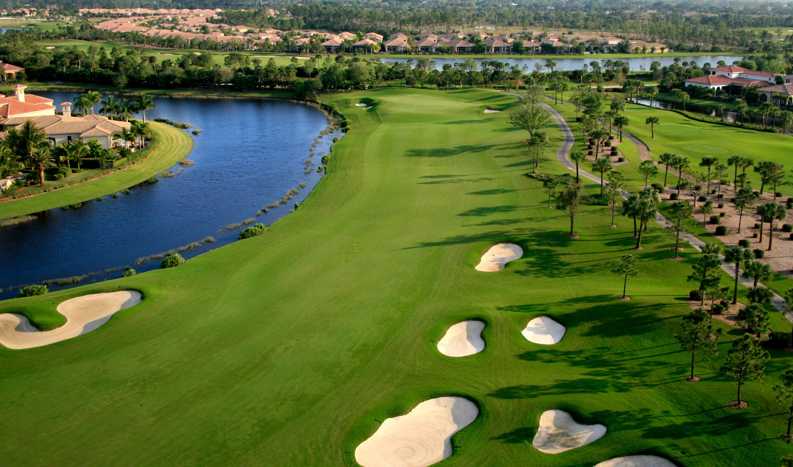 Florida Golf Course Flyover